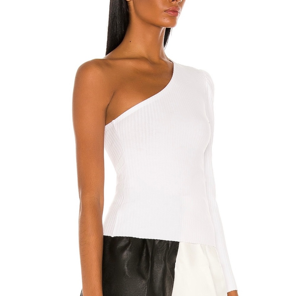 Puff One-Shoulder Top - Picture 2 of 3